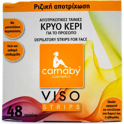 Carnaby Ταινίες Αποτρίχωσης για Μασχάλες Μπικίνι & Πρόσωπο 48τμχ