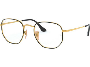 Ray-Ban RB6448 2991 Σκελετός Γυαλιών Οράσεως Μεταλλικός Χρυσός Μαύρος