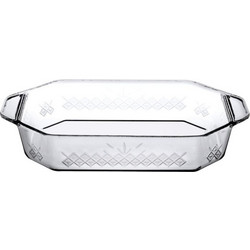 Borcam Πυρίμαχο Γυάλινο Ταψί Ορθογώνιο 2τμχ 36.1x21cm TRAY2750CC