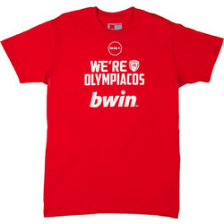 GSA WE ARE OLYMPIACOS Ανδρικό Αθλητικό T-Shirt Κόκκινο 17-471239-RED