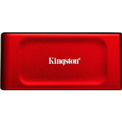 Kingston XS1000 1TB Εξωτερικός Σκληρός Δίσκος SSD 1.8" USB-C Red