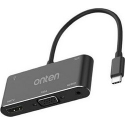 Onten OTN-9573S USB-C Docking Station με HDMI 4K PD