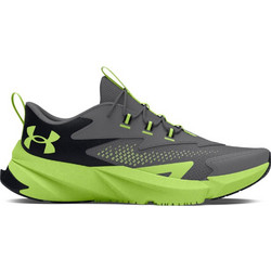 Under Armour Scramjet 6 Παιδικά Αθλητικά Παπούτσια για Τρέξιμο Γκρι Lime 3027696-101