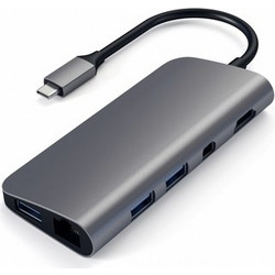 Satechi ST-TCMM8PAM USB-C Docking Station με DisplayPort / HDMI 4K PD Ethernet