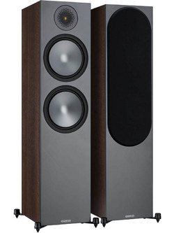 Monitor Audio Bronze 6G 500 Ζεύγος Ηχείων Hi-Fi Δαπέδου 200W 2.5 Δρόμων Walnut