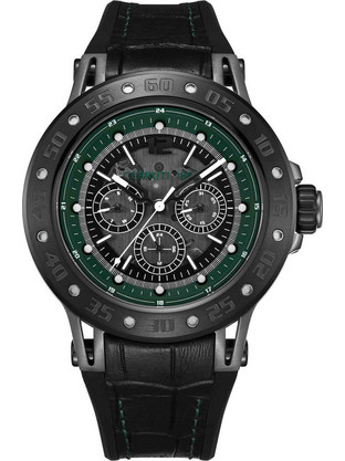 Cerruti 1881 Velletri Ανδρικό Ρολόι με Μαύρο Δερμάτινο Λουράκι CIWGB0042302