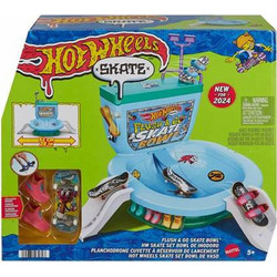 Mattel Hot Wheels Skate Flush & Go Skate Bowl