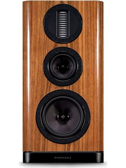 Wharfedale Aura 2 Ζεύγος Ηχείων Hi-Fi Δαπέδου 150W 3 Δρόμων High Gloss Walnut