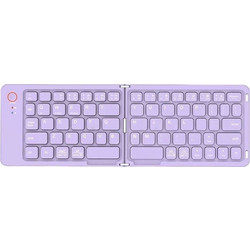 Meetion MT-BTK001 Purple Ασύρματο Πληκτρολόγιο