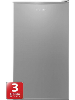 Inventor MP862SE Μονόπορτο Ψυγείο 93lt Υ86xΠ47.2xΒ45cm Inox