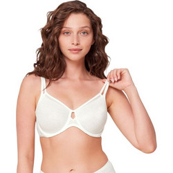 Triumph Signature Sheer Σουτιέν Minimizer με Ελαφριά Ενίσχυση με Μπανέλα Λευκό 10215906-1595