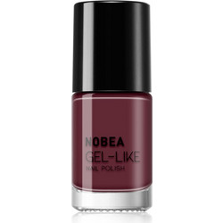 Nobea Day to Day Gel Like Dark Orchid N47 Gloss Βερνίκι Νυχιών Μακράς Διαρκείας 6ml