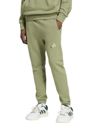 Adidas All SZN French Ανδρικό Παντελόνι Φόρμας με Λάστιχο Lime IY6557