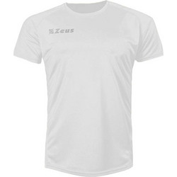 Zeus Maglia Fit Ανδρικό Αθλητικό T-Shirt Λευκό