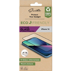 Sentio 2,5D Glass+Cam 2-pack (iPhone 16)