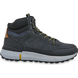 Wrangler Ανδρικά Μποτάκια Δερμάτινα Ανθρακί 20243030-7ZW