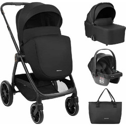 KikkaBoo Modena Καρότσι Μωρού 3 σε 1 Black