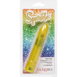 CalExotics Sparkle Mini Vibe Δονητής Bullet 11.5cm Κίτρινος