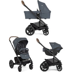 Joie Trio Chrome Deluxe Καρότσι Μωρού 3 σε 1 Grey