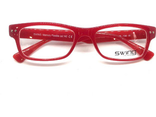Swing TR112 C140 Παιδικός Σκελετός Γυαλιών Οράσεως Κοκάλινος Κόκκινος