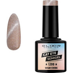 Elixir Semi Gel 1399 Sugar Cookie Cat Eye Ημιμόνιμο Βερνίκι Νυχιών 8ml
