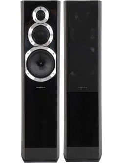 Wharfedale Diamond 10.5 Ζεύγος Ηχείων Hi-Fi Δαπέδου 120W Black