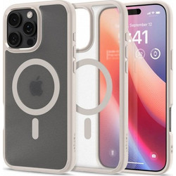 Spigen Ultra Hybrid MagFit Back Cover Frost Natural Titanium (iPhone 16 Pro)