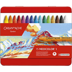 Caran d'Ache Neocolor I Κηρομπογιές Σετ 15τμχ