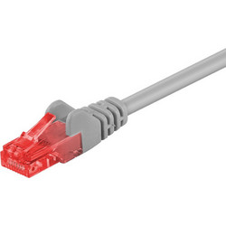 Goobay U/UTP Cat.6 Καλώδιο Δικτύου Ethernet 3m Grey 72576