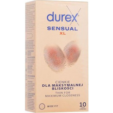 Durex Sensual XL Προφυλακτικά με Λιπαντικό 10τμχ