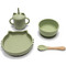 Lorelli Βρεφικό Σετ Φαγητού Σιλικόνης Fresh Green 4τμχ Lorelli Βρεφικό Σετ Φαγητού Σιλικόνης Fresh Green 4τμχ