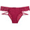 Cottonhill Love Lace Γυναικείο Sexy Slip με Δαντέλα Μπορντό CH0186