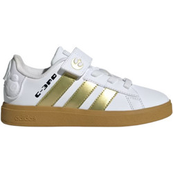 Adidas Star Wars Court 2.0 Παιδικά Sneakers Λευκά Χρυσά IH1135