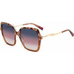 Missoni MIS0148S 305 Γυναικεία Γυαλιά Ηλίου Τετράγωνα Ταρταρούγα Χρυσό με Πολύχρωμο Φακό