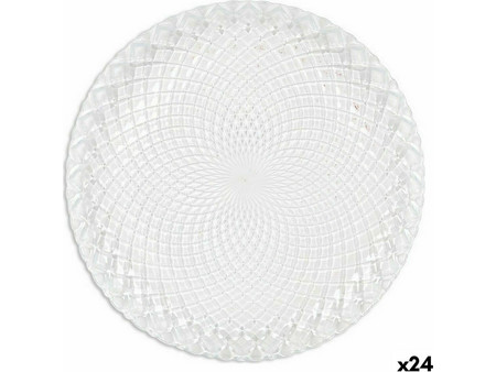 La Mediterranea Diamond Πιάτα Ρηχά Γυάλινα 19cm 24τμχ 4899888747253