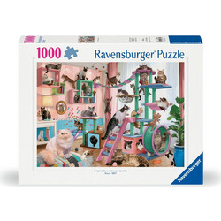 Puzzle Ravensburger Cat Tree Heaven 1000 Κομμάτια