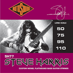 Rotosound SH77 Σετ 4 Χορδές Ηλεκτρικού Μπάσου Monel 50-110" Medium Tension