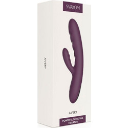Svakom Avery Vibrator Δονητής Rabbit Μωβ
