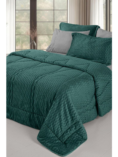 Guy Laroche Κουβερτοπάπλωμα Ημίδιπλο 180x240 Gali Emerald