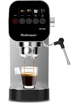 Rohnson R-98100 Μηχανή Espresso 1360W 20bar