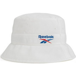 Reebok Καπέλο Bucket Υφασμάτινο Λευκό RBH1600-100