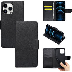Sonique Trend Wallet Black (iPhone 14 Pro Max)