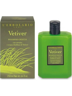 L'Erbolario Vetiver Doccia Φυτικό Σαμπουάν & Αφρόλουτρο για Επανόρθωση 250ml