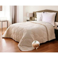 Linea Home Κουβερτοπάπλωμα Υπέρδιπλο 220x240 Igloo Εκρού