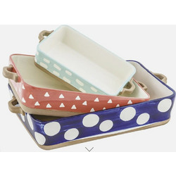 Marva Candy Πυρίμαχο Κεραμικό Σκεύος Ορθογώνιο 31.5x19.5cm 5152209