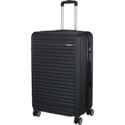 Xplorer 8068 Βαλίτσα Μεγάλη 76x46x30cm με 4 Ρόδες Μαύρη