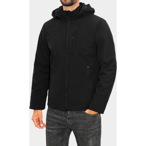 3Guys Carter Ανδρικό Μπουφάν Χειμωνιάτικο Softshell Μαύρο 1-224-1-90-4907