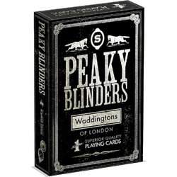 Winning Moves Peaky Blinders Τράπουλα Πλαστικοποιημένη Μαύρη WM01753-EN1