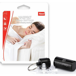Haspro Sleep Ωτοασπίδες Σιλικόνης 2τμχ Διαφανείς