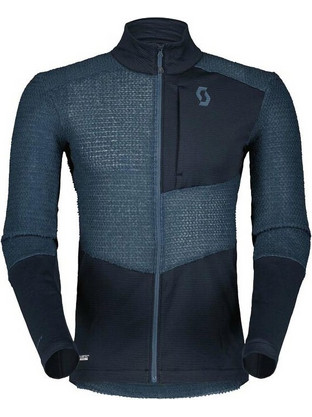 Scott Ανδρική Ζακέτα Fleece με Φερμουάρ Navy Μπλε 291800-7378